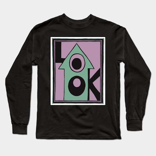 Look up 3 Long Sleeve T-Shirt by KBILU_Art